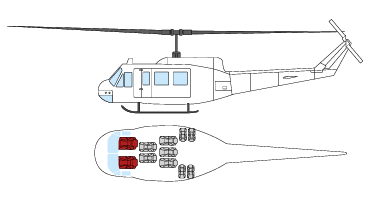 UH1 Huey Helicopter